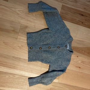 Zara wool cardigan, beautiful buttons